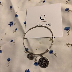 Alex and Ani Hand of Fatima Charm Bangle